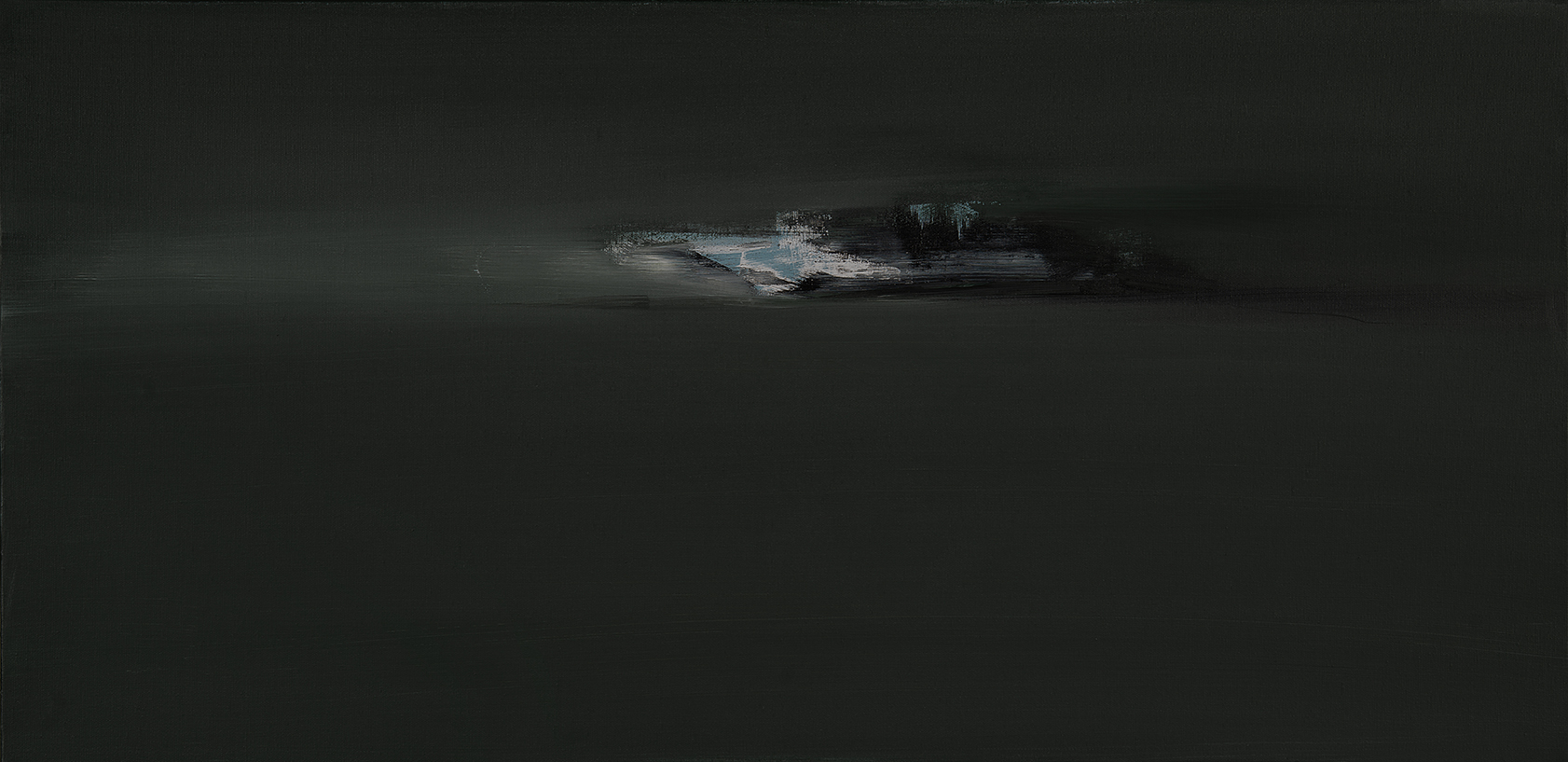 Albori - Tiratura unica - olio su tela - 100x50 cm